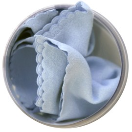 Fripac-Medis Make-Up and Away Mikrofaser-Abschminktuch, Format: 20 x 20 cm, blau