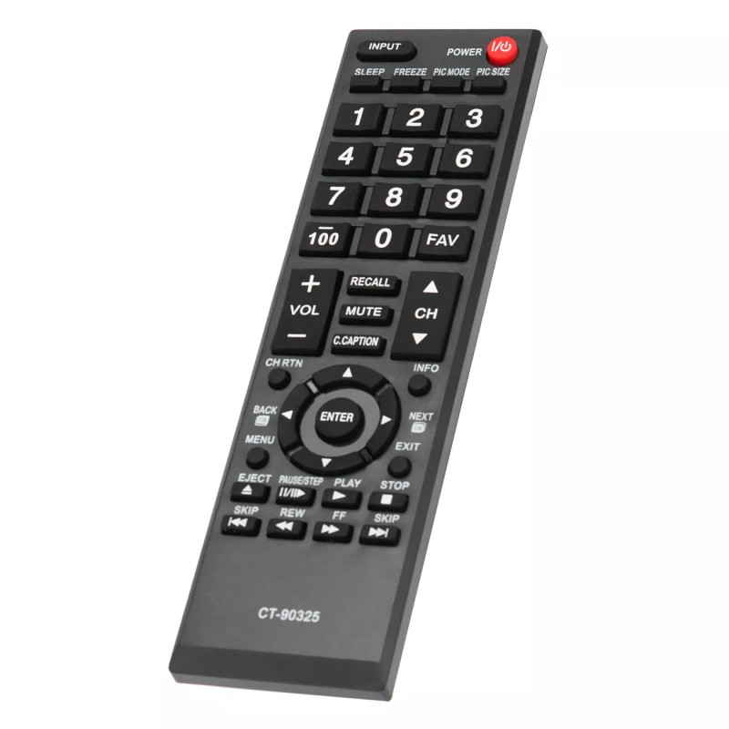Unbranded CT-90325 Replace Remote for Toshiba TV 32C100U2 32C100UM 32C110U