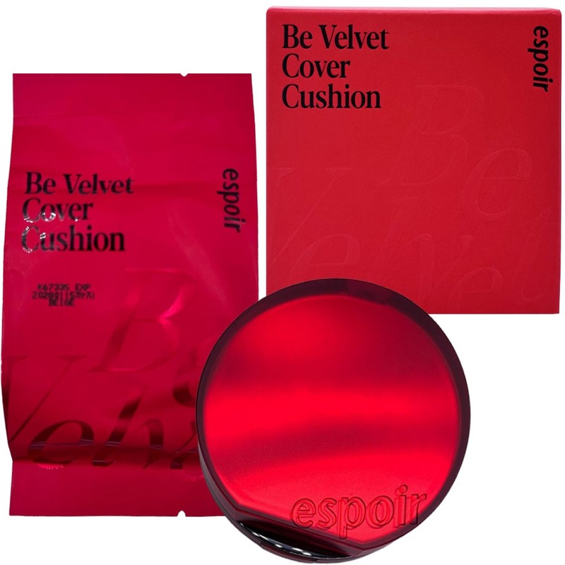 Espoir Be Velvet Cover Cushion 13g x2, lasts 100 hours