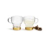 Sagaform Glassmug 2-Pack Small, Gold