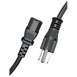 XWNV AC Power Cord Compatible with ROCKSTRIP 252 LED DMX RGB Color Strip DJ Light Bar