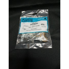 Compx Security C8730 Mailbox Lock MULTI-CAM w/keys  Bright Nickel