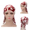 Pre Tied Chemo Head Scarf 3 Packed Beanie Skull Cover