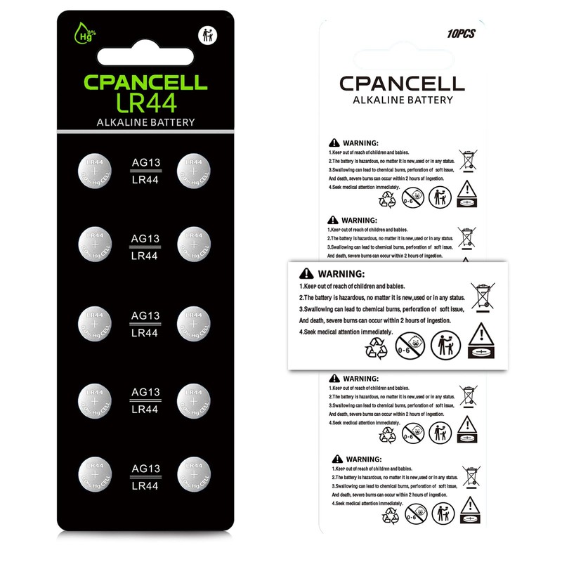 L1154f Battery LR44 AG13 L1154 a76 357 303 sr44 Batteries