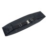 Simpowe Mens Solid Silk Cumberbund Black Adjustable Elastic Back Tuxedo