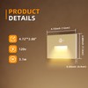 Jandov 4 Pack Motion Sensor Stair Lights Indoor Outdoor,Dimmable Motion
