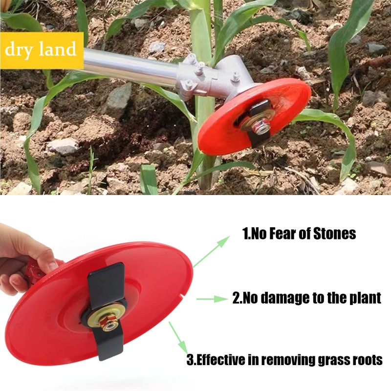 BGTOOL 8 inch Weeder Plate Trimmer Head Weed Eater 25.4mm