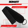 Beingfit [Heavy Duty] Ankle Strap - Perfect for Cable Machines,