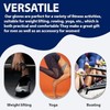 Weight Lifting Gloves for Men Women: Rubber Gym Weightlifting Anti-Slip