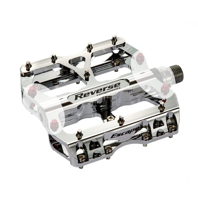 Reverse Escape Platform Pedal Pin Set Steel/Silver