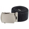 US Military Mens Webbing Belt Black