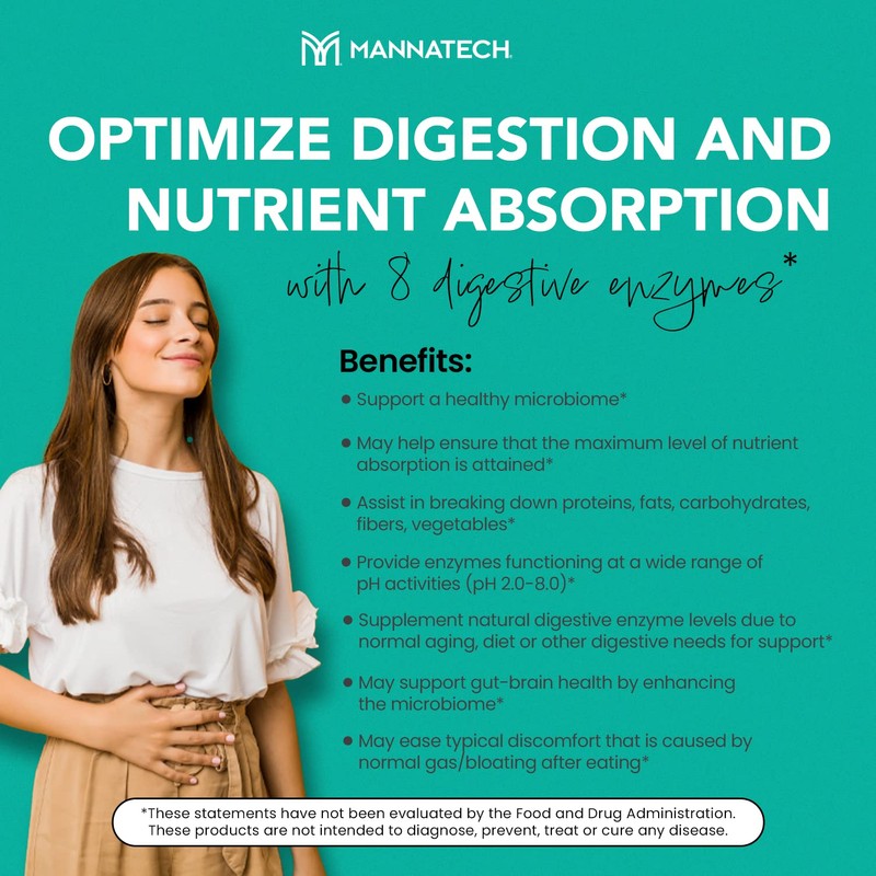 Mannatech GI-Zyme 60 Capsules