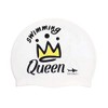 escualo Gorra para Natacion Mujer Adulto Modelo Queen (Silicon) Impermeable,
