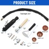 Air Tire Repair Polish Patch Tools, Include 2500rpm Low Speed