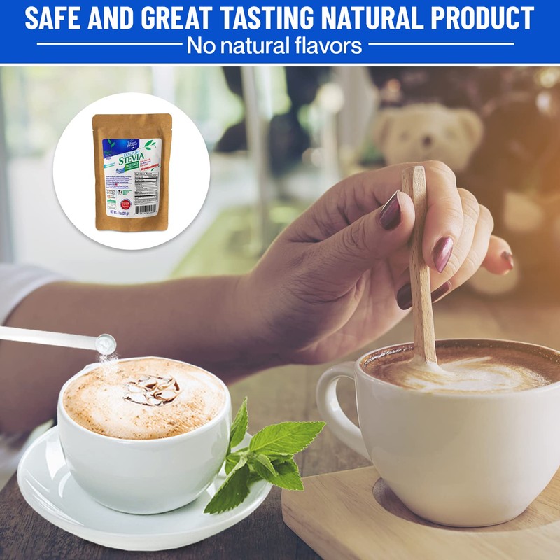 100% Pure Stevia Powder Extract Leaf 1 Oz, No Artificial