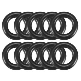 TA-VIGOR 10Pcs Nitrile Rubber O-Rings, 14mm OD 8mm ID 3mm Width Rubber Washers Spacer O-Rings Gasket kit, Metric Sealing Gasket for Hose, Faucet, Automotive, Plumbing