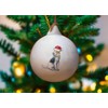 Image Industry Fox Terrier Ceramic Bauble - Tree Decoration -