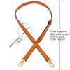 HUADEK Leather Purse Strap Replacement Crossbody Handbag Long Adjustable