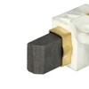 vhbw 2 x Carbon Brush 17.5 x 12.9 x 6.9