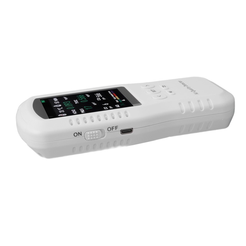 USB Air Quality Tester High Accuracy with 3.2in LCD PM2.5