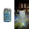 Solar Mosaic Lantern Light IP44 Waterproof Inlaid Fade Resistant Mosaic