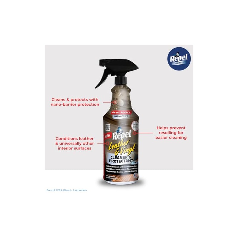 Repel Leather & Vinyl Cleaner & Protectant