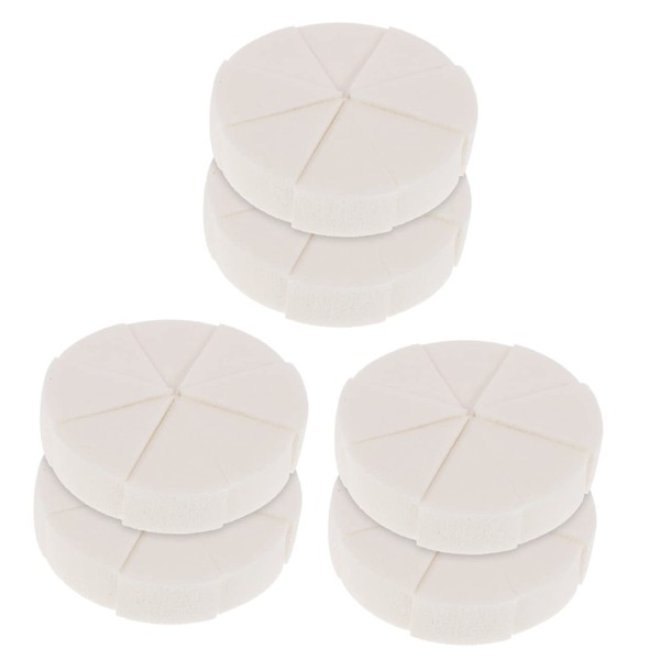 IWOWHERO 6sets Makeup Sponges for Wet and Dry Application Compact