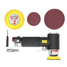 Air Orbital Sander Stable Performance Low Power Consumption Zinc Alloy Pneumatic Sander for Metal