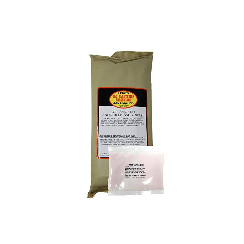A.C. Legg's - OP Smoked Andouille Sausage Seasoning for 25