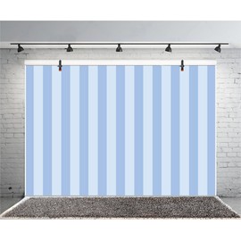 Leyiyi 10x8ft Photography Background Striped Backdrop Happy Birthday Party Vertical Horizontal Stripes Icecream Boy Blog Make Up Vlogger Summer Ocean Water Baby Shower Photo Portrait Vinyl Studio Prop
