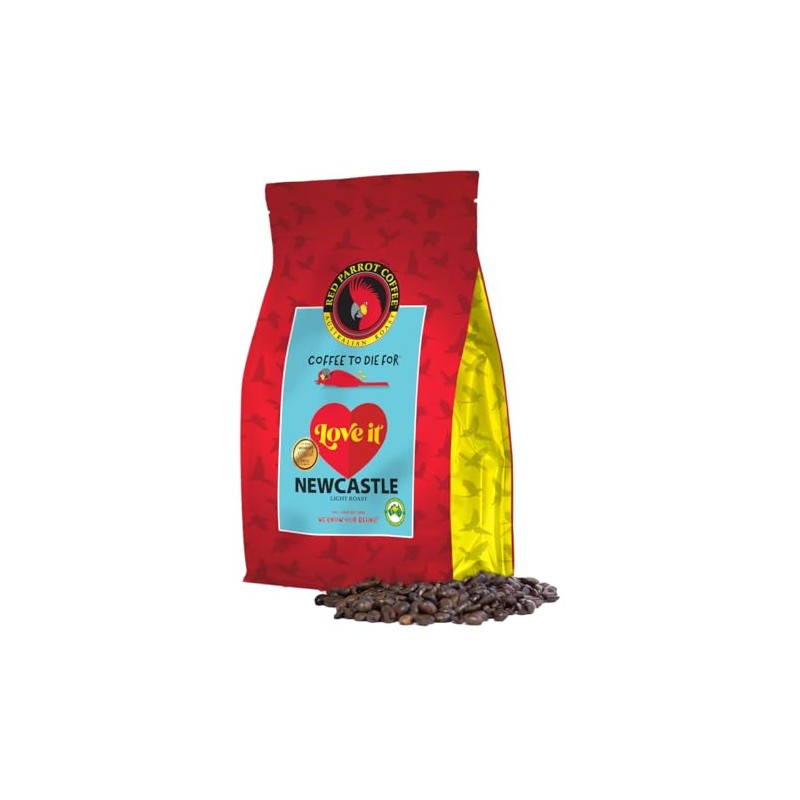 RED PARROT - LOVE IT NEWCASTLE - LIGHT ROAST -