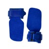 Monkey Power Straps con Callera de Piel Azules, Gym Crossfit