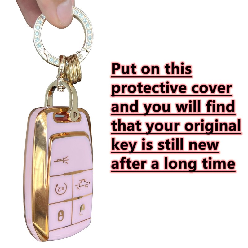 EJOAOJE Key Protective Shell for RAM Key Fob Cover with