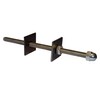 Cast Iron Radiator Stay/Bracket/Tie/Retainer/Fixing (Anchor, White)