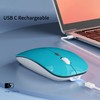 Uciefy Q5 Slim Rechargeable Wireless Mouse, 2.4G Optical Silent Ultra