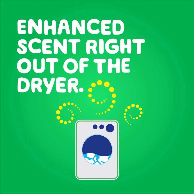 Gain Original Scent Dryer Sheets 120 Count Reduces Static Wrinkles