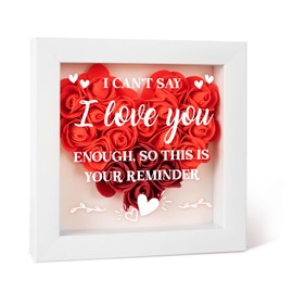 Valentines Day Gifts for Her Him - Everlasting Roses Box, Wedding Gifts for Couple, Romantic Gifts for Her, I Love You Gifts Birthday Gifts for Girlfriend, Boyfriend, Wife, Husband