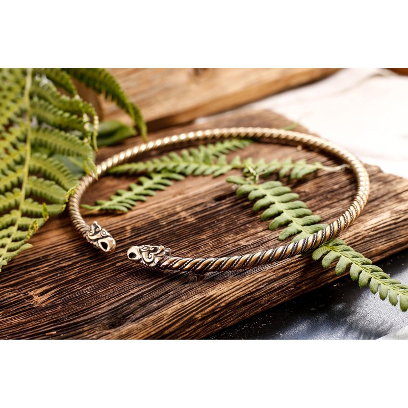 Vikings Hugin & Munin Choker Diameter 13.5 cm Raven Necklace