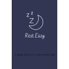 Rest Easy: A guided journal for a more peaceful sleep
