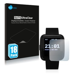 Savvies Pack of 18 Screen Protectors for Pine64 PineTime Screen Protector Ultra Transparent