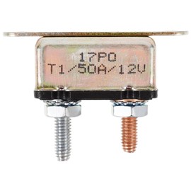 iplusmile Circuit Breaker Auto Reset Circuit Breaker 50a Acoustic Recovery Breaker Supply