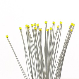 Evemodel DT0605RW 20pcs Pre-soldered litz wired Bi-color RED/WHITE SMD Led 0605 NEW