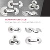 Starrett 155 Calibrador de Rosca 27 Hojas con Seguro, 60