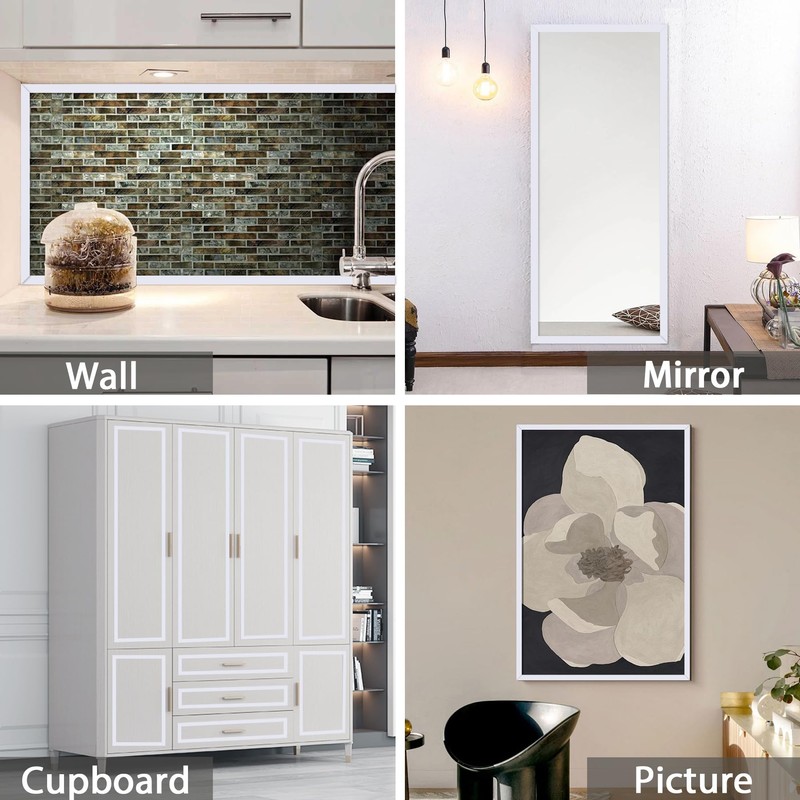 Hungbak Peel and Stick Tile Edge Molding, Flexible Finish Trim