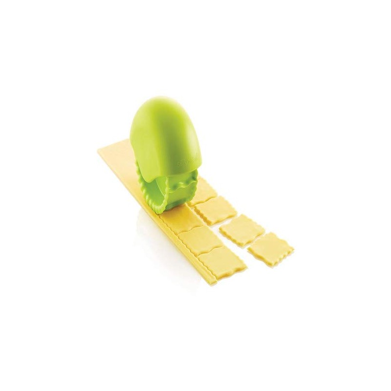 Silikomart Snack 'N Roll Cutter, Green