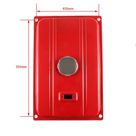 sthus Universal 7 Gallon Generator Gas Fuel Tank Valve Chrome Cap 26.5 Liter 6500W USA Fit EC6500