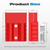 Malictele Anderson Connector, 50AMP 6–12Gauge 12V-36V Battery Quick Connect/Disconnect Connector