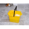 Addis 12L Capacity Mop Pail And Wringer In Sunshine Yellow