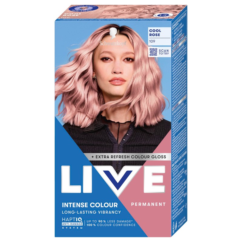 Schwarzkopf Live Lightener +Twist 101Cool Rose by Schwarzkopf