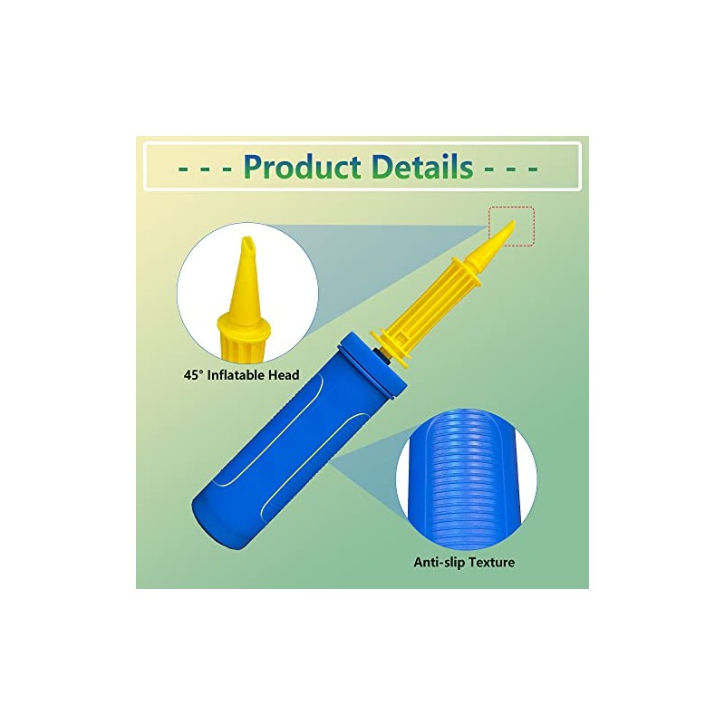 ZNALDP Hand Pump for Inflatable Pillow Wedge 30 Degree Triangle